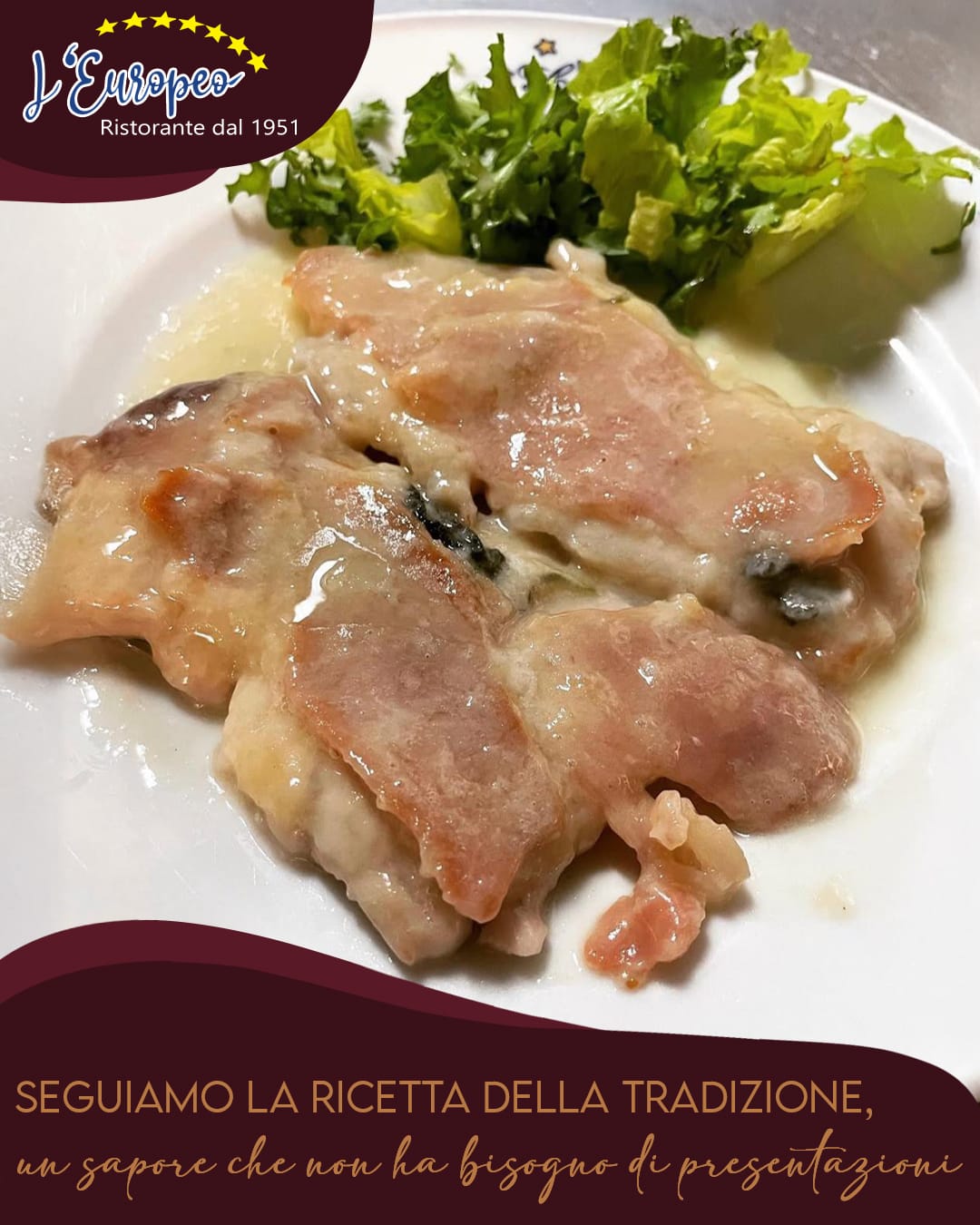 Saltimbocca alla romana: il gusto che “Salta in Bocca” dal 1951